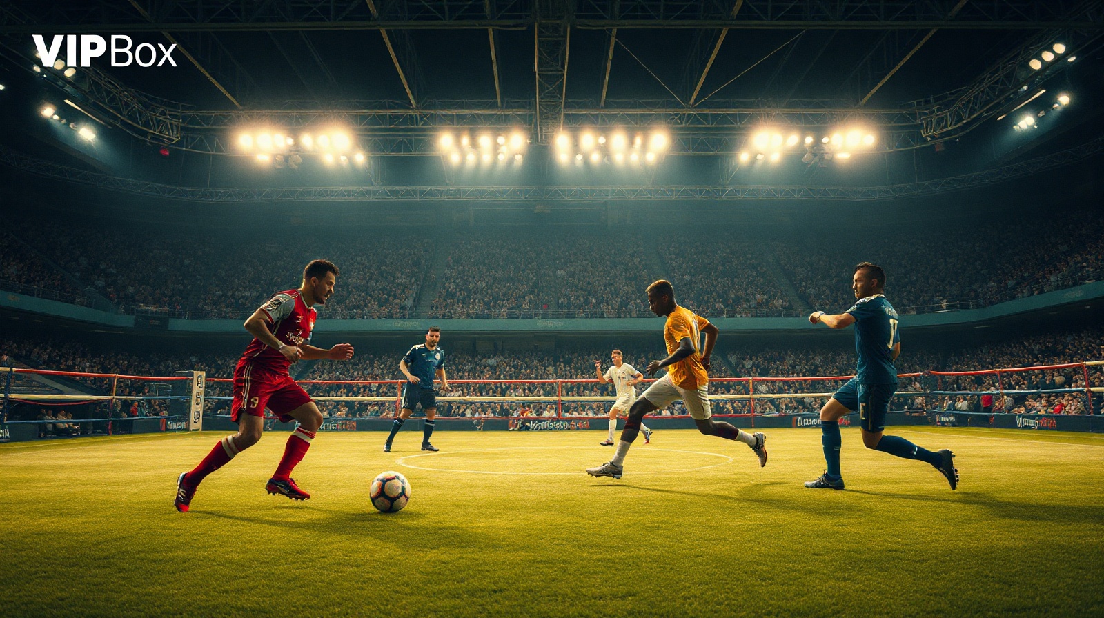 VIPBox World Cup 2026: match schedule & where to watch — ringside editorial illustration